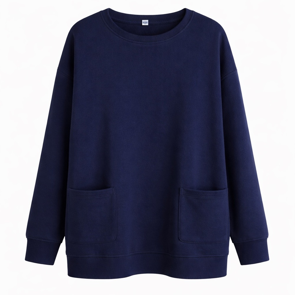 Navy Blue Women's Top